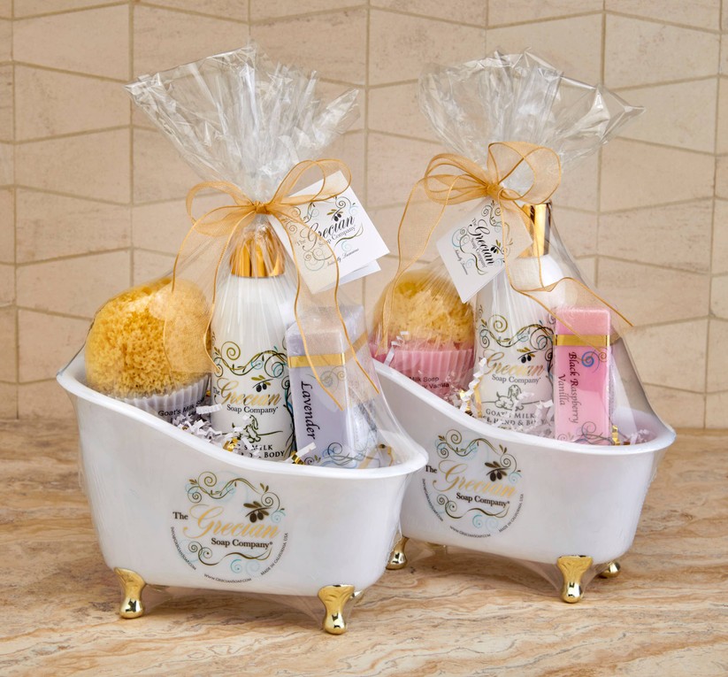 Bath Tub Gift Set Plumeria