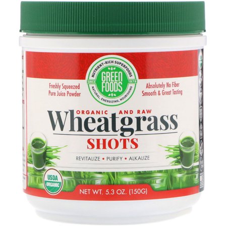 Green Foods Organic and Raw Wheat Grass Shots (1x53 Oz)