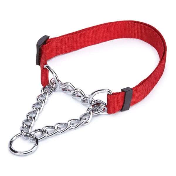 GG Martingale Collar 13-18in Red