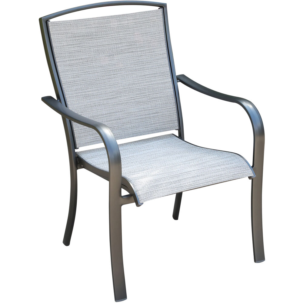 Commercial sling aluminum dining chair