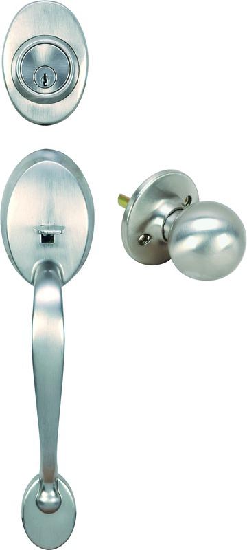 42-4747 Satin Nickel Jemison/Helena Handleset