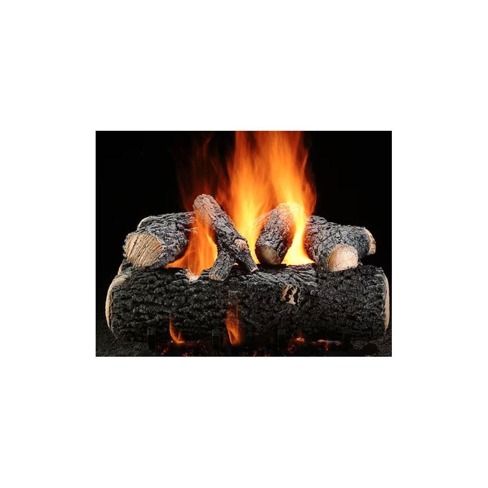 (2 Boxes of 2) - GRAND OAK 24" LOGS Incl : GOS2406AA (White Label) & GOS2406AA (White Label)