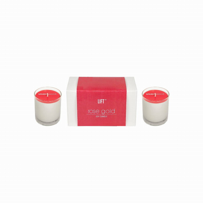 Votive Scented Soy Candle - 2 ozRose Gold