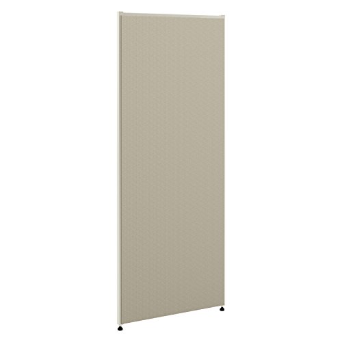 HON Verse HBV-P6060 Panel - 60" Width x 60" Height - Metal, Plastic, Fabric - Light Gray, Gray