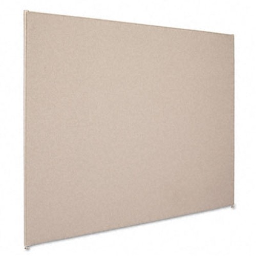 HON Verse HBV-P6072 Panel - 72" Width x 60" Height - Metal, Plastic, Fabric - Light Gray, Gray