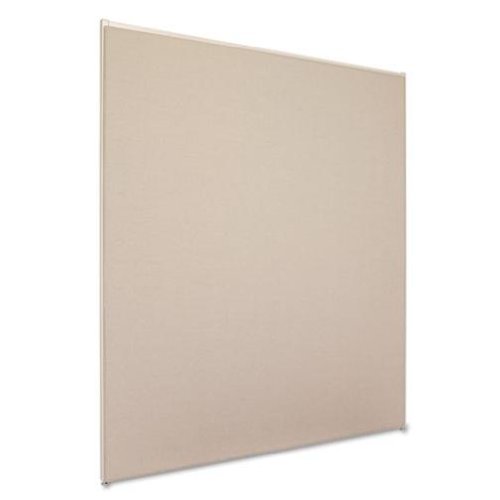 HON Verse HBV-P7260 Panel - 60" Width x 72" Height - Metal, Plastic, Fabric - Light Gray, Gray