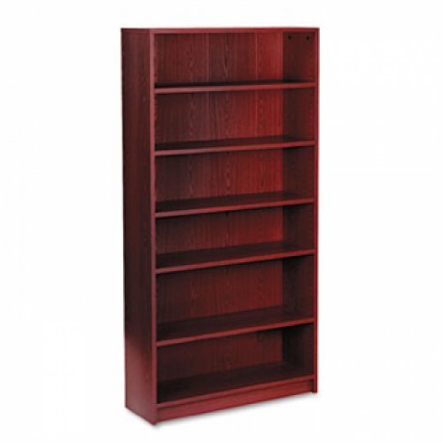 HON 1870 H1876 Bookcase - 36" x 11.5" x 72.6" - 6 Shelve(s) - Finish: Mahogany