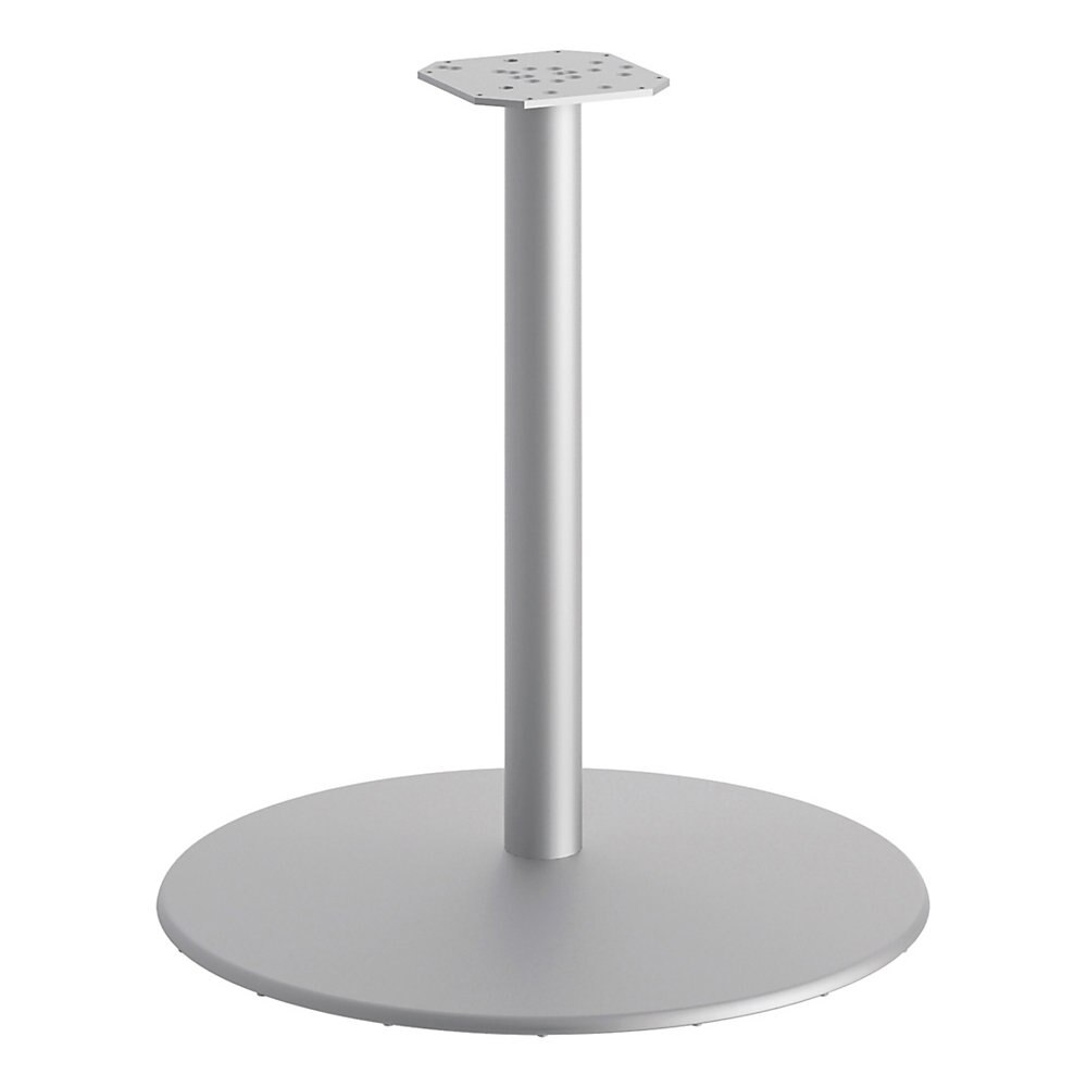 HON Between HBTTD30 Table Base - Round Base - Textured Silver