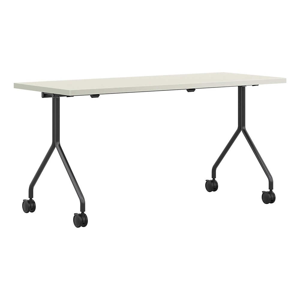 HON Between HMPT3060NS Nesting Table - Rectangle Top - 4 Seating Capacity x 60" Width x 30" Depth - Silver Mesh