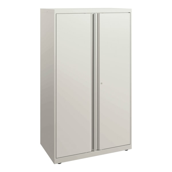 HON Flagship HFMSC185230RWB Storage Cabinet - 30" x 52" - Lockable, Leveling Glide, Removable Lock, Key Lock, Modular - Loft - L