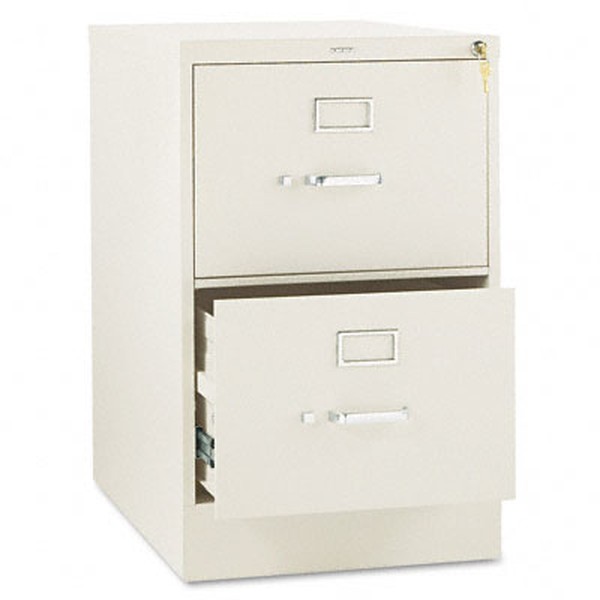 HON 310 H312C File Cabinet - 18.3" x 26.5" x 29" - 2 Drawer(s) - Finish: Putty
