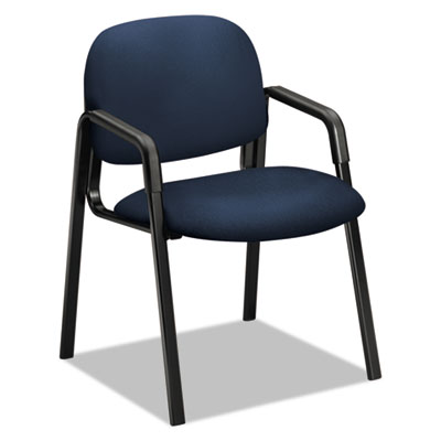 HON Solutions Seating Guest Chair | Fixed Arms | Navy Fabric