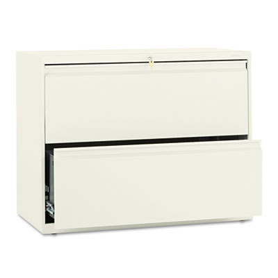 HON Brigade 800 H882 Lateral File - 36" x 19.3" x 28.4" - 2 Drawer(s) - Finish: Putty