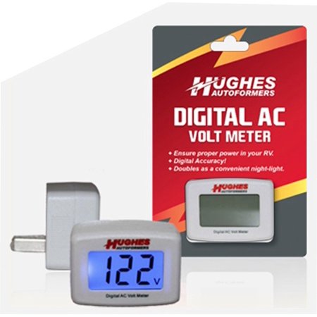 Hughes Accurate Digital Volt Meter/Nightlight