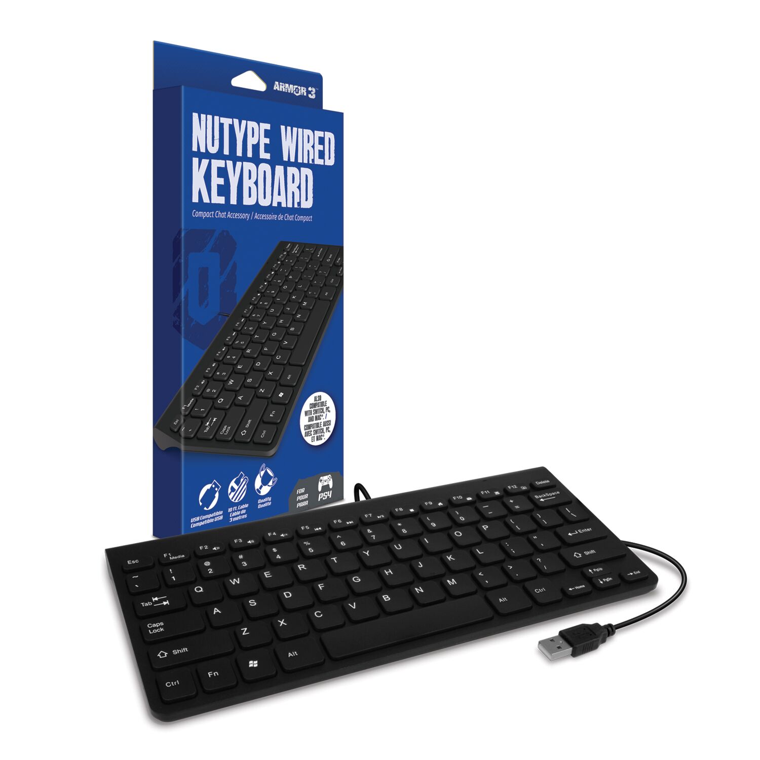 Armor 3 M07376 Nu Type Wired Keyboard For Ps4