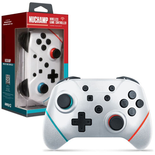 Armor3 M07467-Wh White Nuchamp Wireless Game Controller For