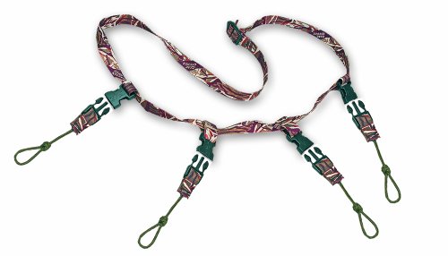 Tangle Proof Call Lanyard W/4 Slip Knot Adapters