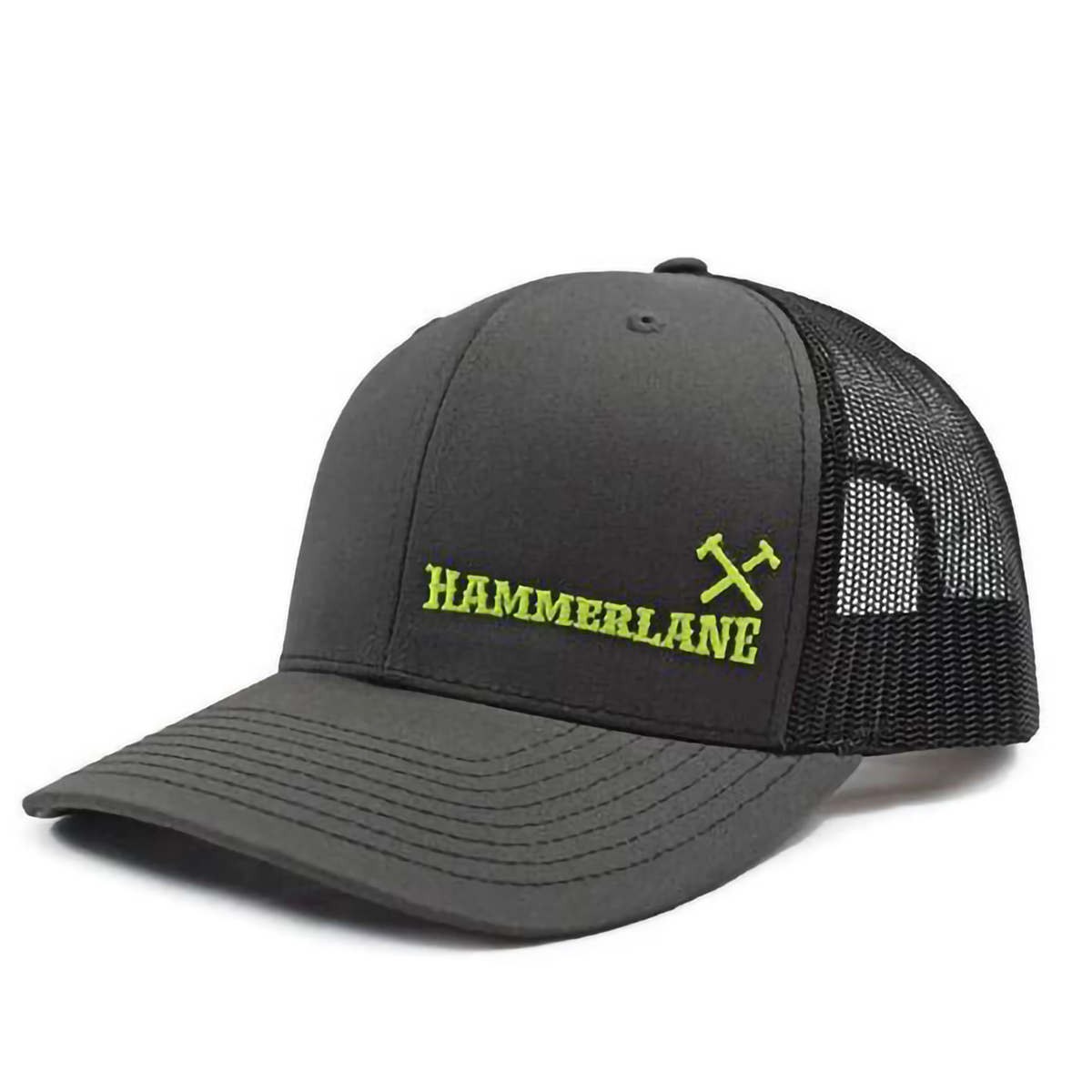 Hammerlane Cross Hammers Cap Ch/Black Neon