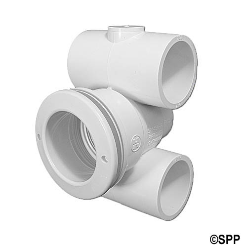 Jet Body,HAYWARD,Moodsetter,1-1/2"S Air x 1-1/2"S Water w/O-Ring,w/Wall Fitting,2-1/2"Hole Size