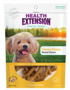 Dog Dental Bones - Small Bones Cheese Flavor