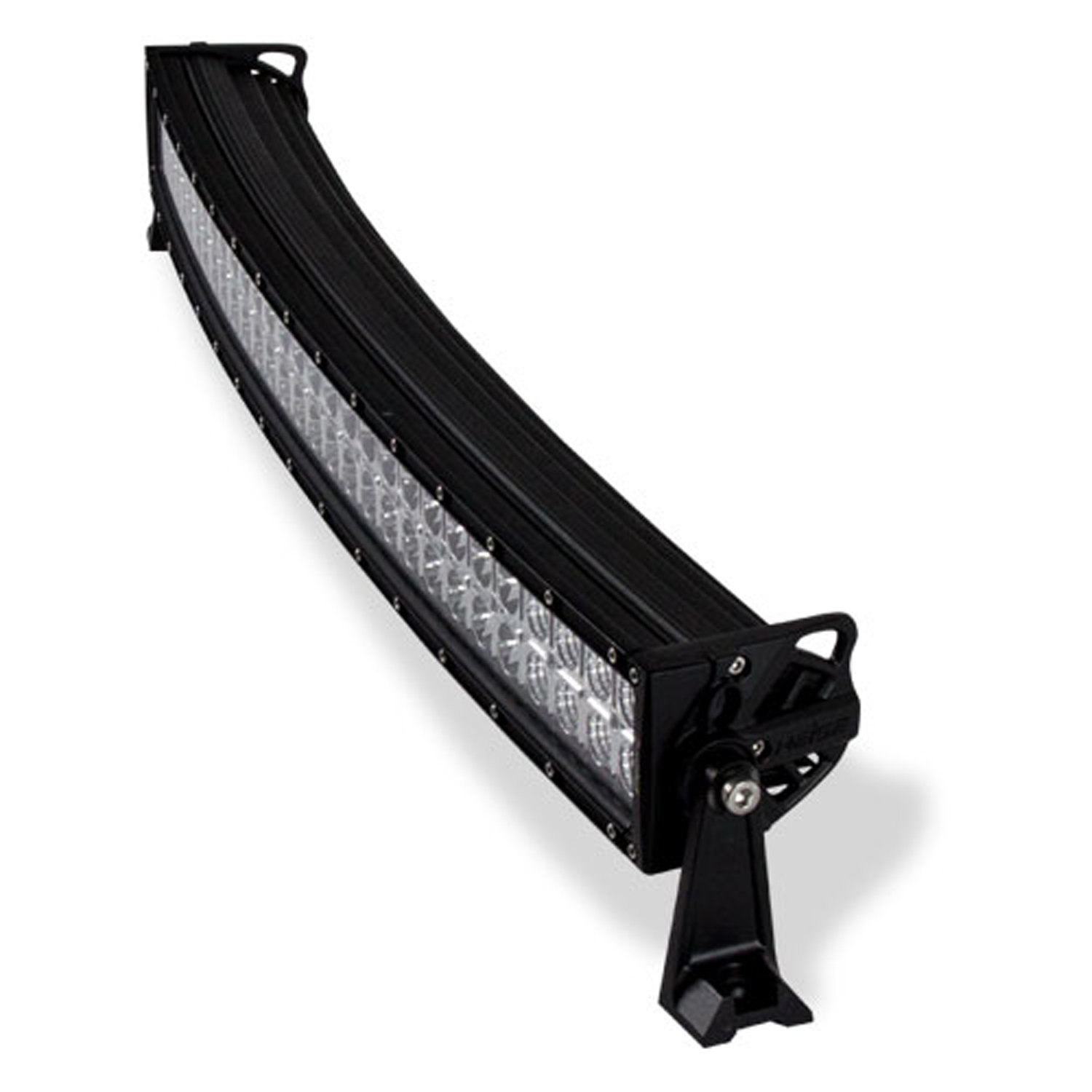 HEISE 30" 180 WATT 60 LED CURVED DUAL ROW LED LIGHT BAR WITH MOUNTING HARDWARE