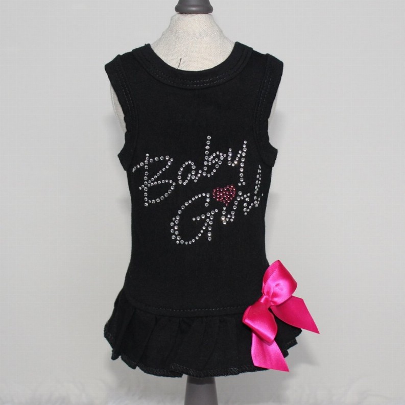 Baby Girl Dress - Small Black
