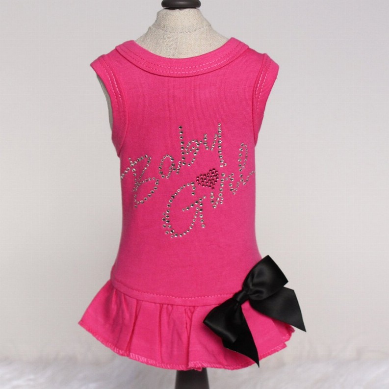 Baby Girl Dress - XS Fuchsia