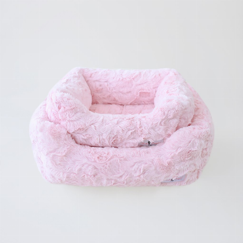 Bella Dog Bed - Large Baby Pink