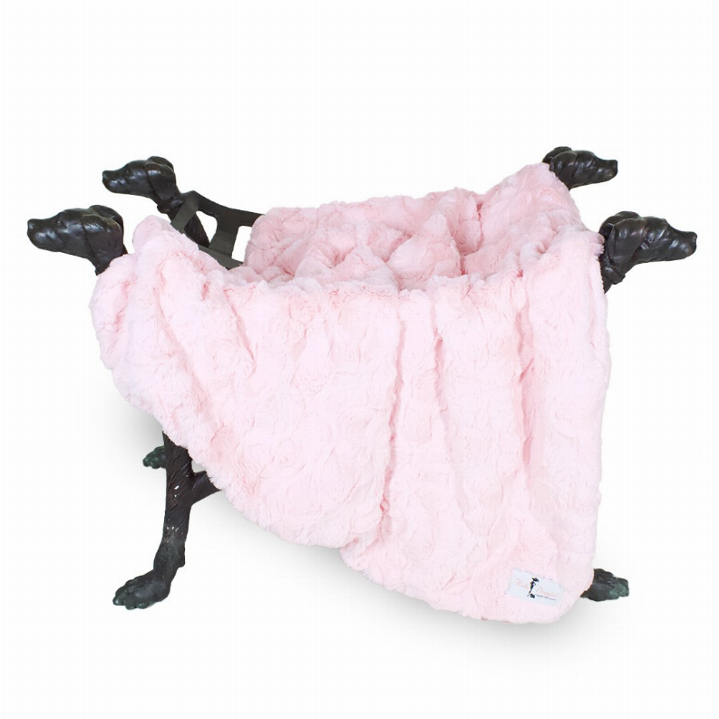 Bella Dog Blanket - Large Baby Pink
