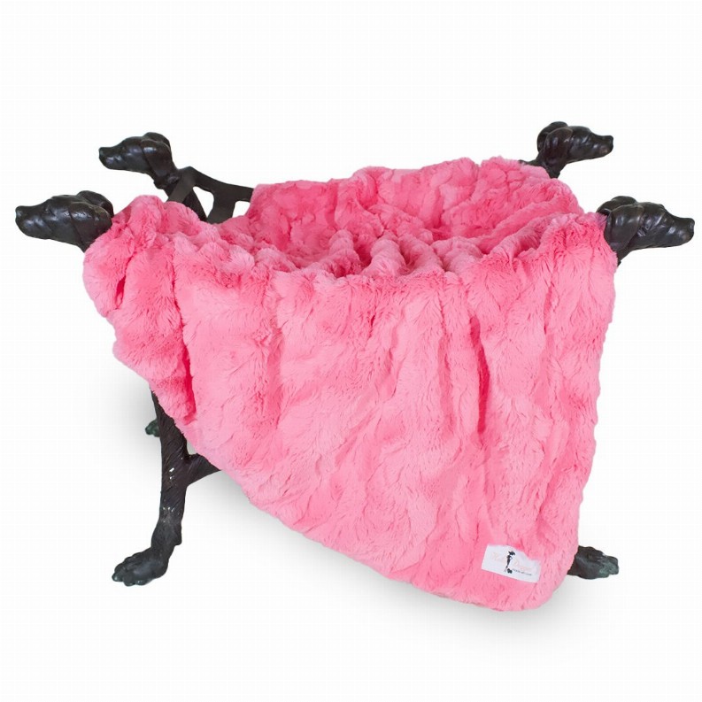 Bella Dog Blanket - Small Fuchsia