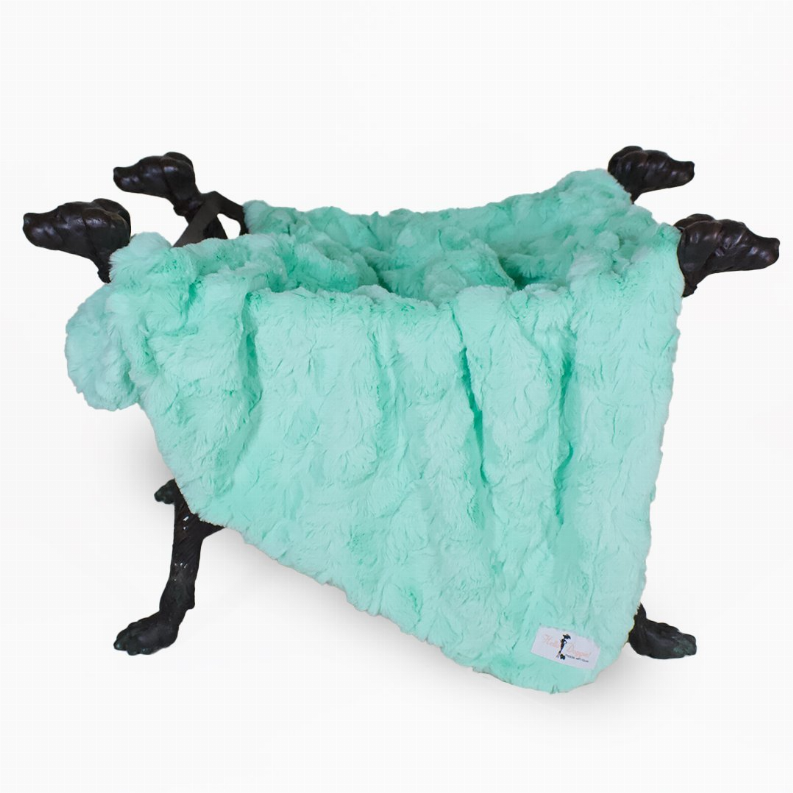 Bella Dog Blanket - Throw Mint
