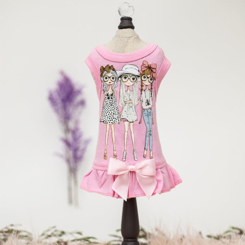 BFF Dress - Small Pink