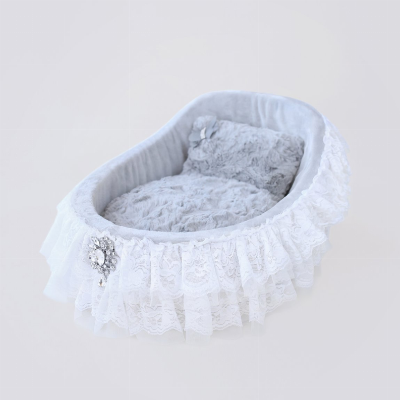 Crib Dog Bed - One Size Sterling