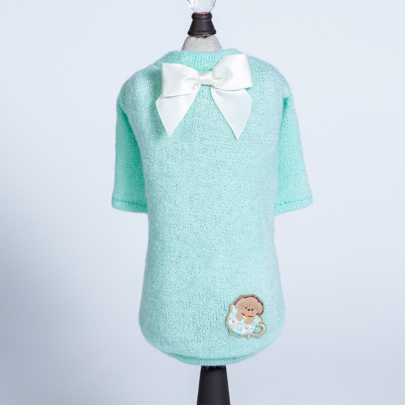 Teacup Sweater - Large Mint