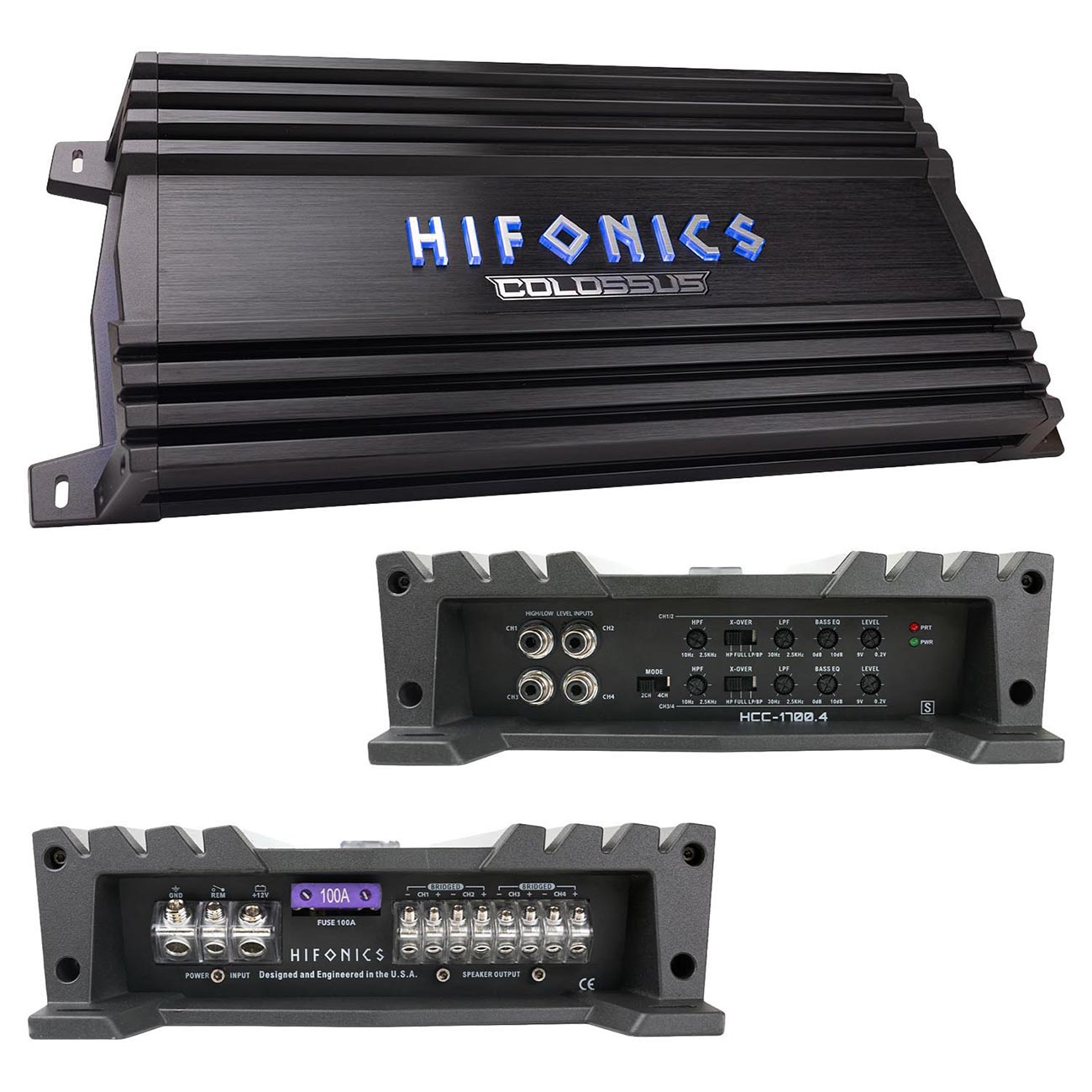 Hifonics 4 Channel Colossus Amplifier 1700 Watts