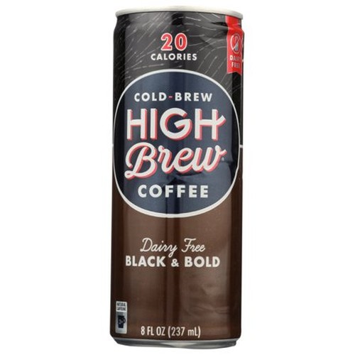 High Brew Coffee Black & Bold (12x8 OZ)