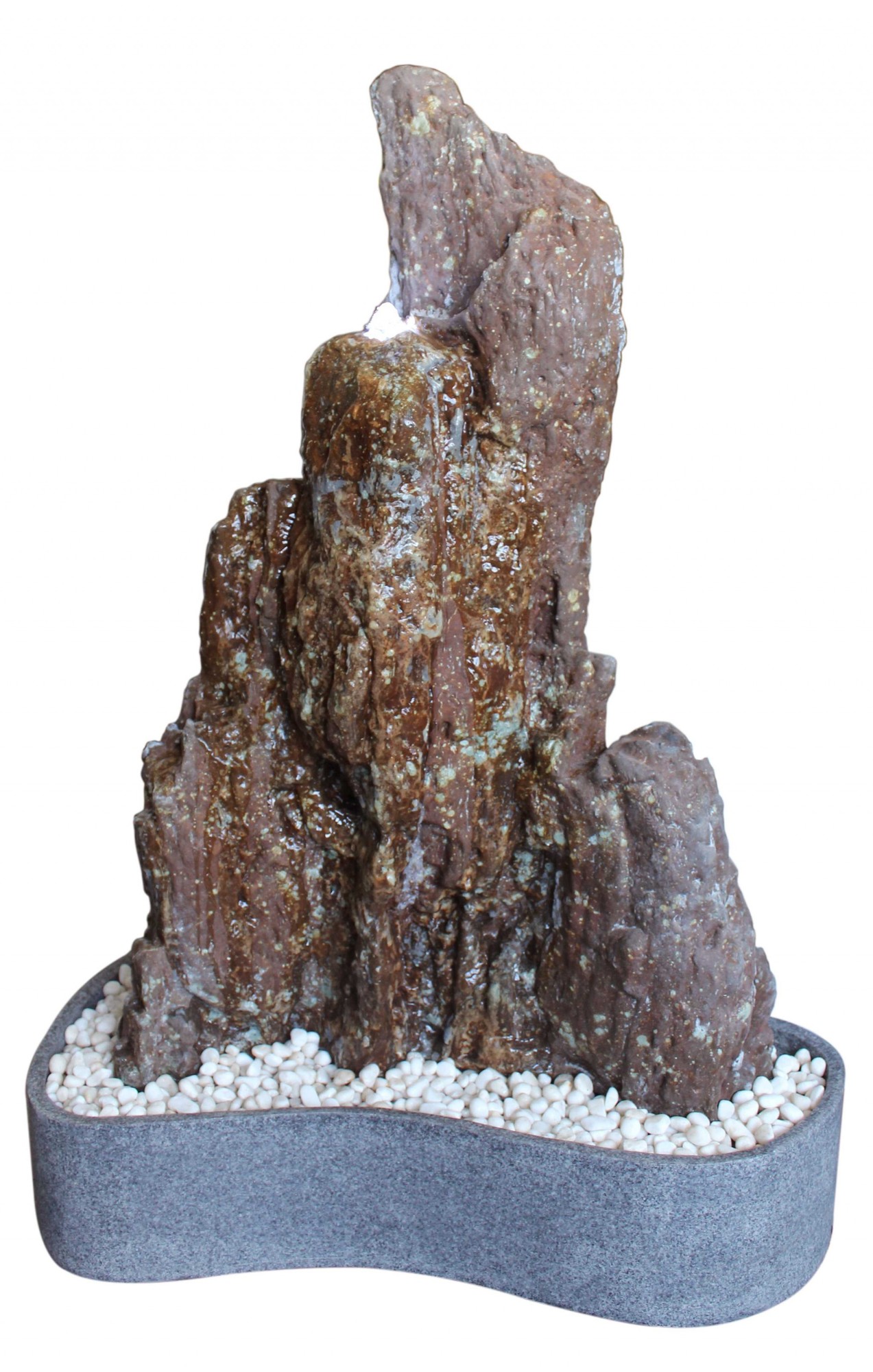 1" x 24" x 34" Tan, Base Fountain - Indoor/Outdoor Rockwork