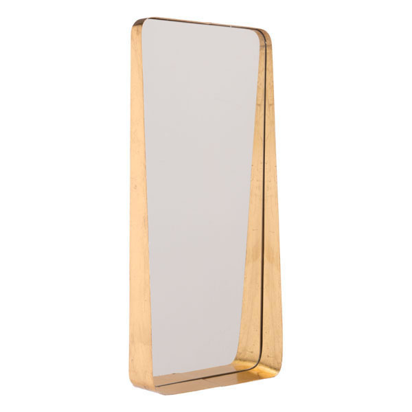 14.2" X 3.5" X 29.7" Stunning Tall Gold Mirror