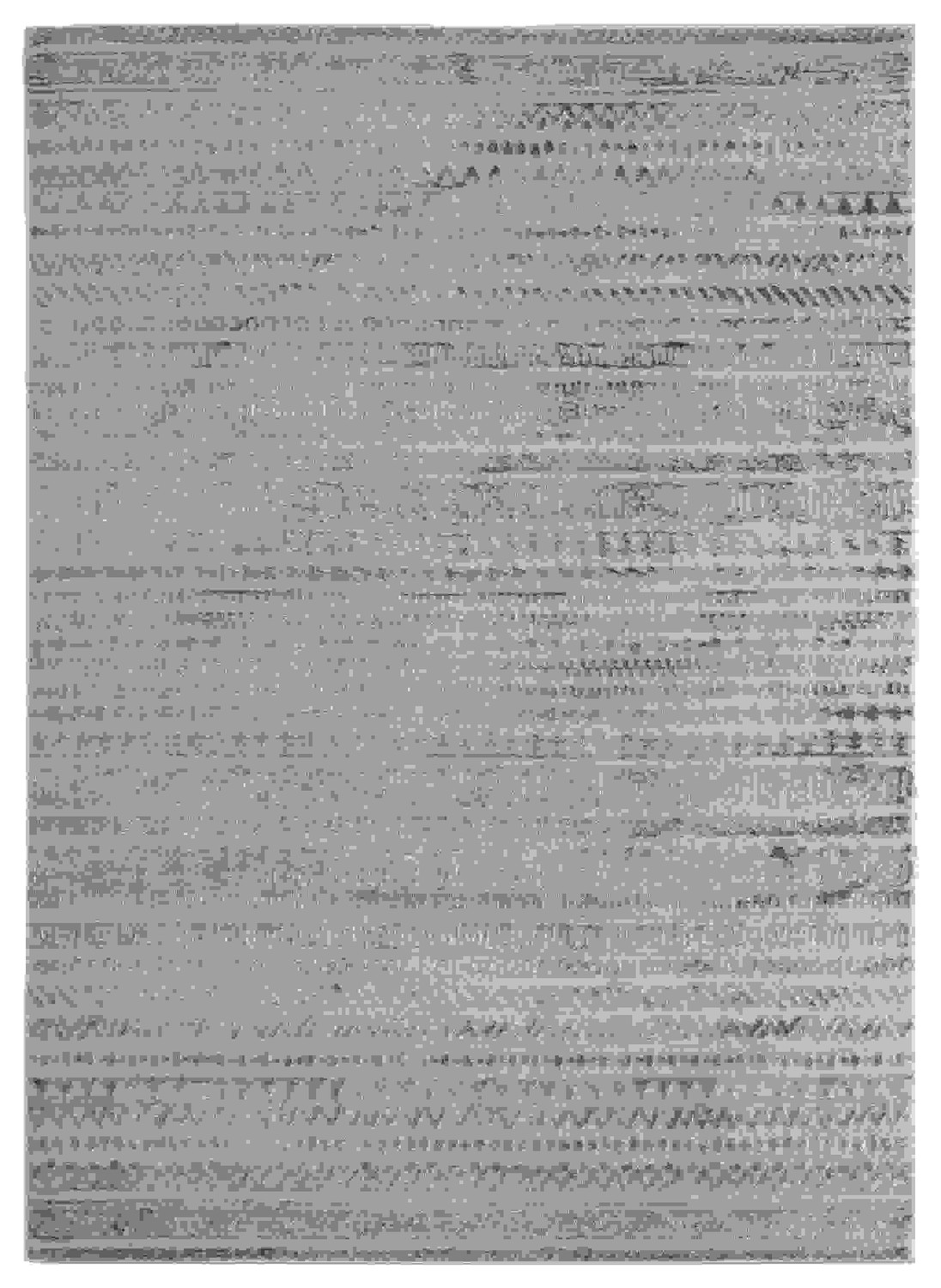 118" x 158" Grey Polyester / Olefin Oversize Rug