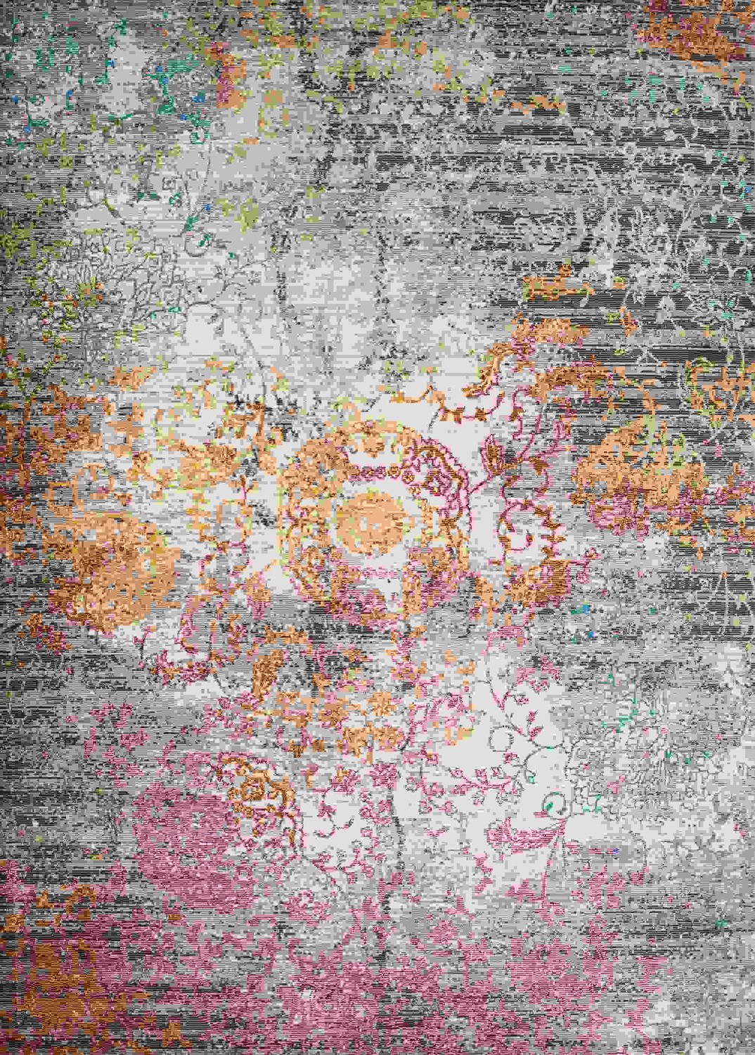 118" x 158" Multicolor Olefin / Polyester Rug