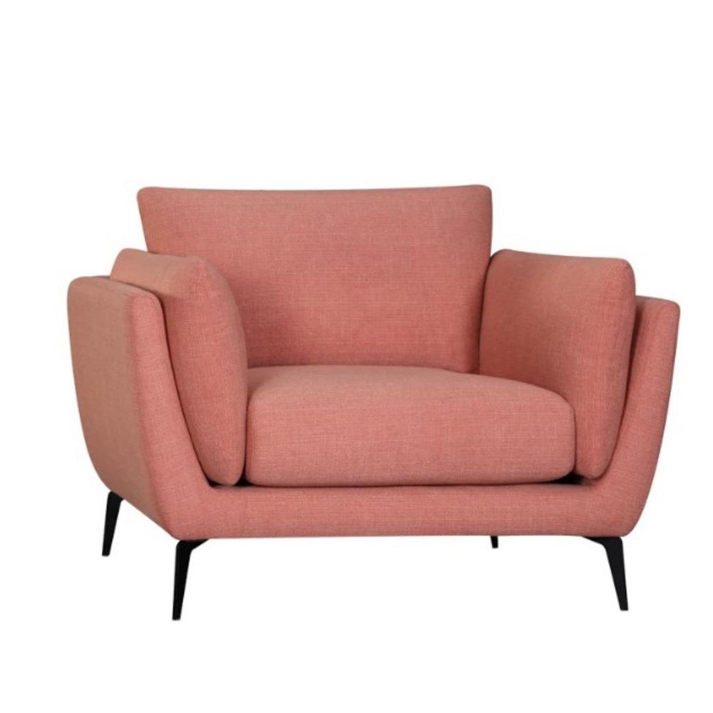 46" X 37" X 35" Coral Polyester Chair