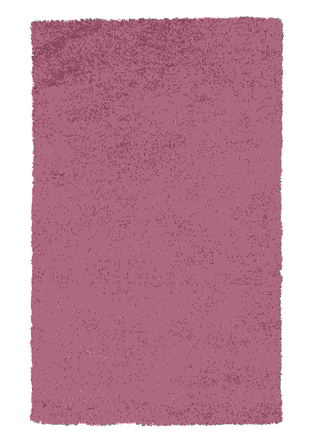 7' x 9' Polyester Hot Pink Area Rug