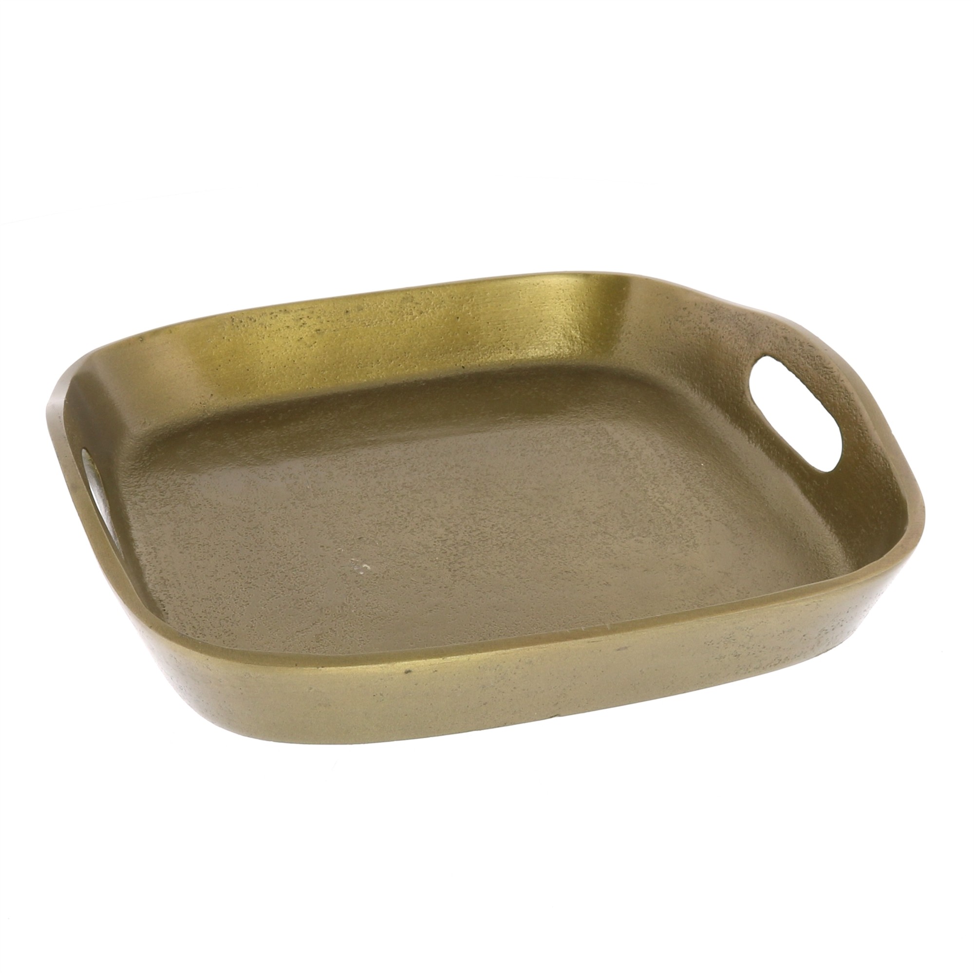 Gold Cast Iron Serving Tray