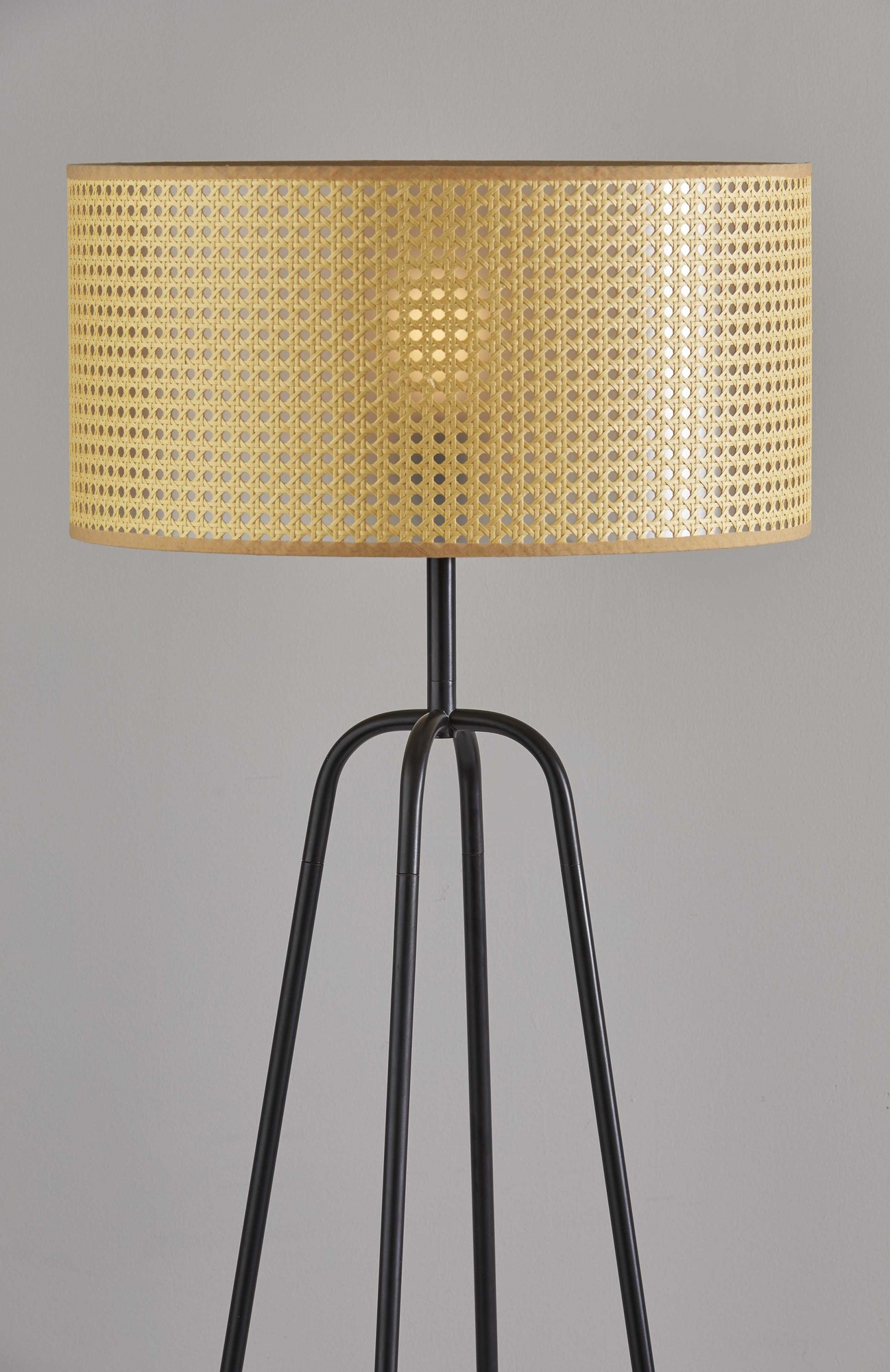 13" X 13" X 25" Bronze Shade Table Lamp