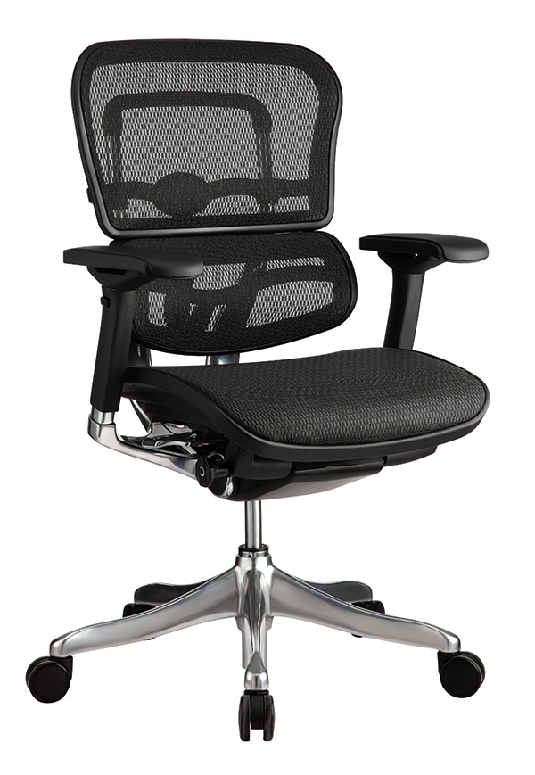 26.4" x 26" x 45.3" Black Mesh Elite High Back Chair