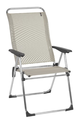 24.8" X 26.4" X 43.7" Seigle Aluminum Camping Chair