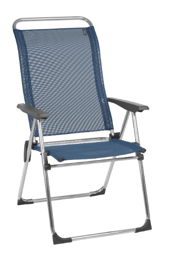24.8" X 26.4" X 43.7" Ocean Aluminum Camping Chair