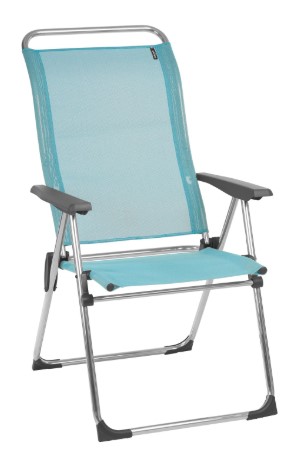 24.8" X 26.4" X 43.7" Lac Aluminum Camping Chair