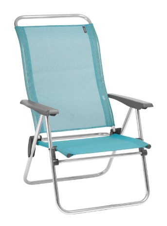24.8" X 27.2" X 39.8" Lac Aluminum Camping Chair Low