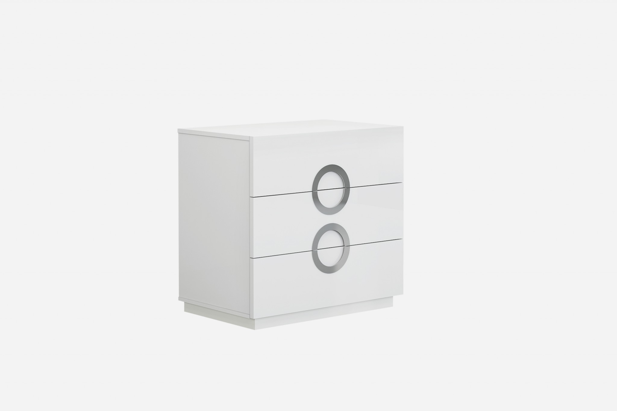 30" X 20" X 30" White Double Dresser Extension